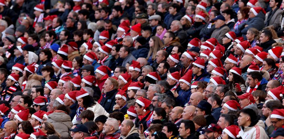Anticipo de la Navidad en el Metropolitano. ¡FELICES FIESTAS ATLÉTICOS!.
