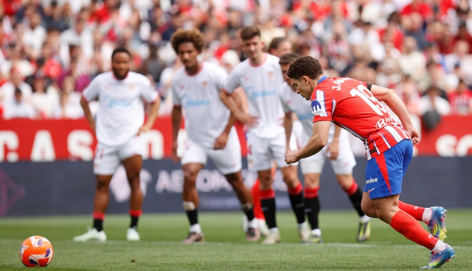 1-1 Min 24 Julián Álvarez consiguó empatar por medio de este penalti.