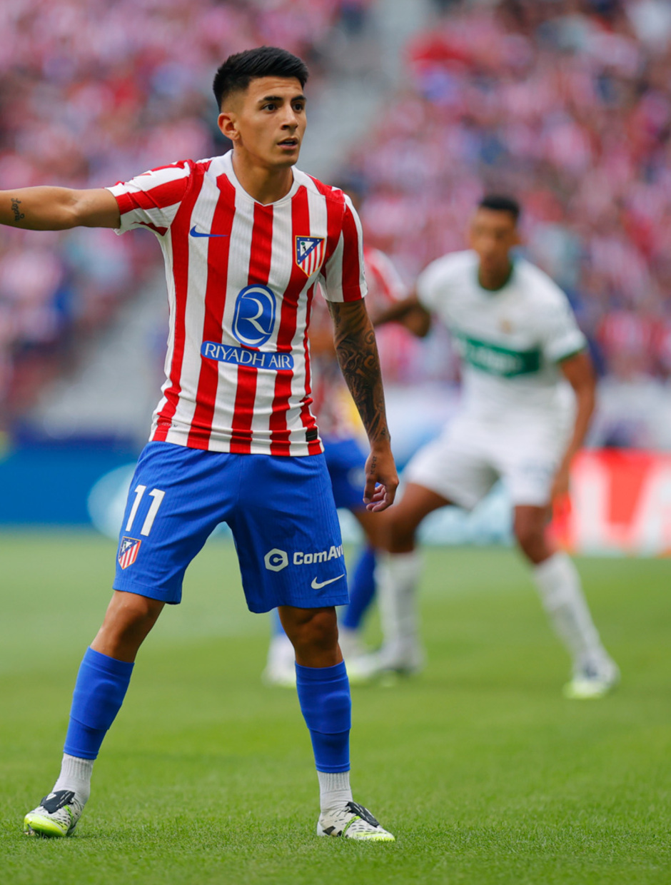 Almada volvió a mostrar excelentes detalles en el partido de hoy como ya se vio ante el Espanyol.