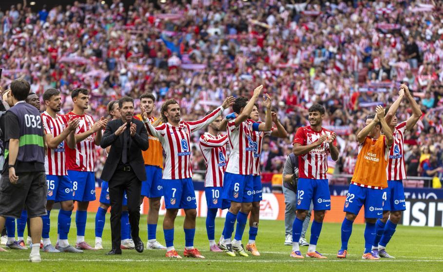 Celebración con la afición