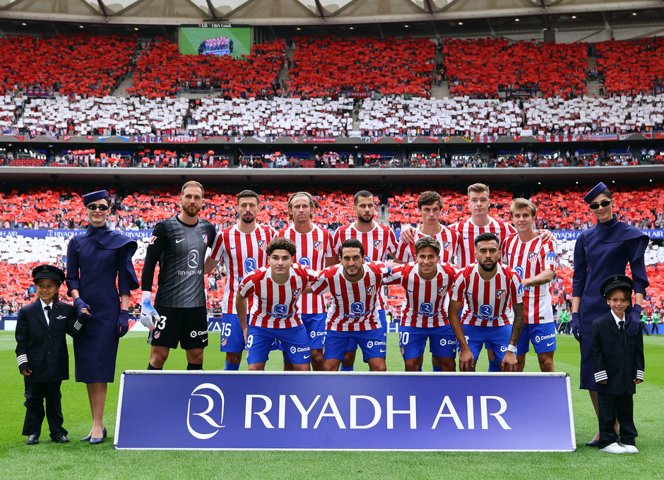Once inicial del Atlético de Madrid