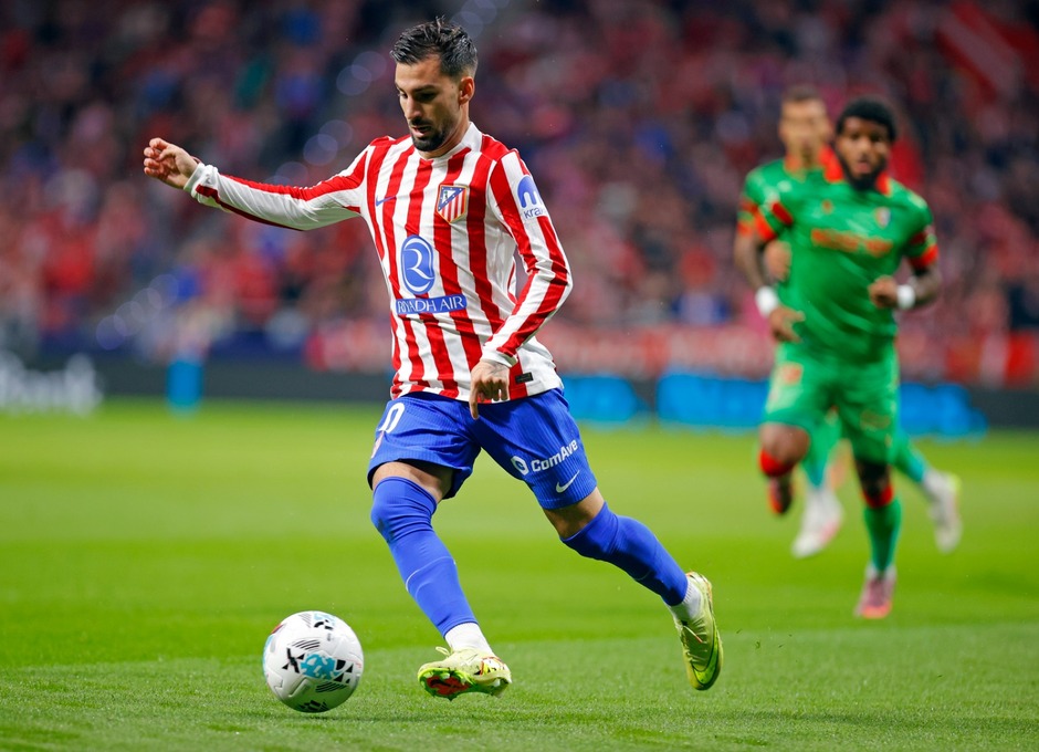 Álex Baena en el Metropolitano
