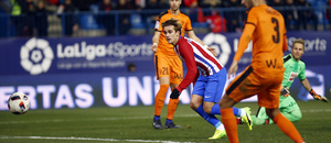 Griezmann abrió el marcador tras asistencia de Giménez ambos de cabeza Griezmann abrió el marcador tras asistencia de Giménez ambos de cabeza