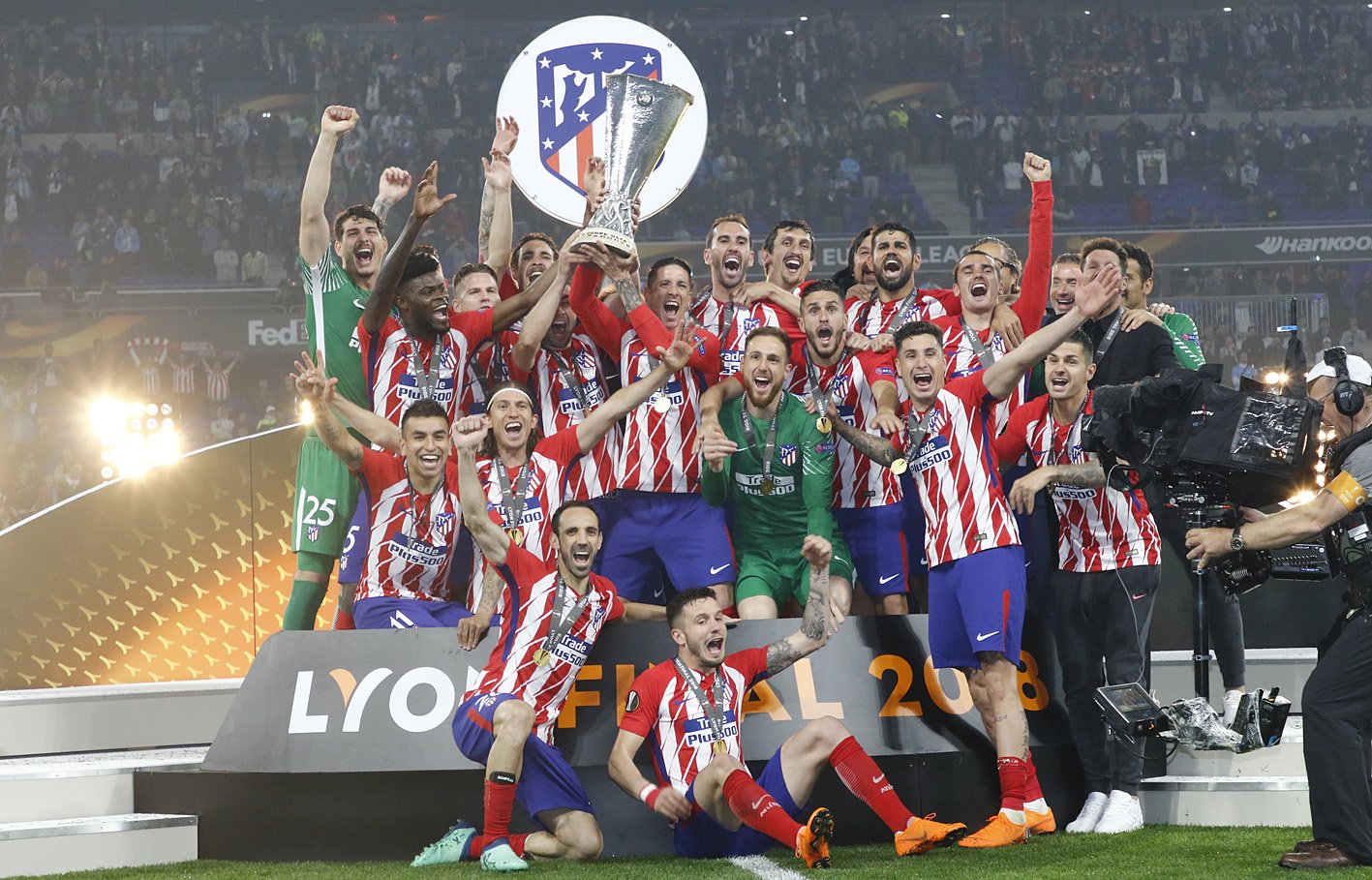 CAMPEONES DE LA EUROPA LEAGUE POR TERCERA VEZ.
