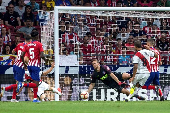 Oblak fue decisivo una vez más con sus paradas al final del partido.