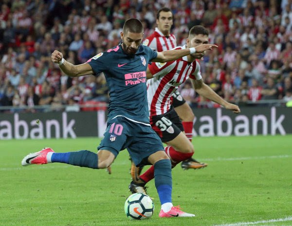Carrasco cerró la cuenta atlética tras un mágico pase de Griezmann.