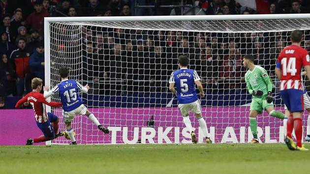 Griezmann marcó el gol de la victoria culminando la remontada. 