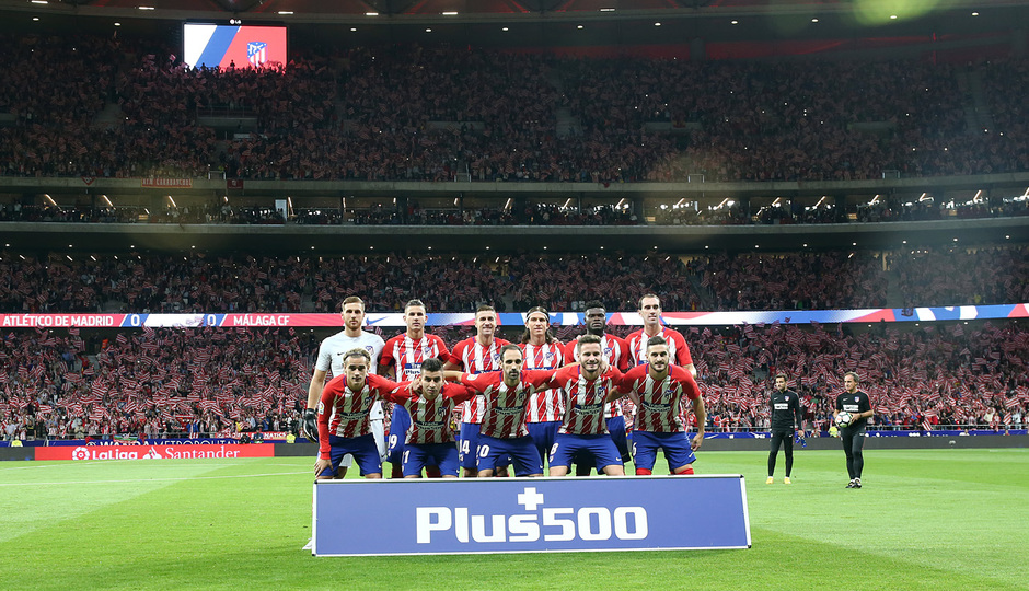 Primer once inicial histórico en la inauguración del Wanda Metropolitano.