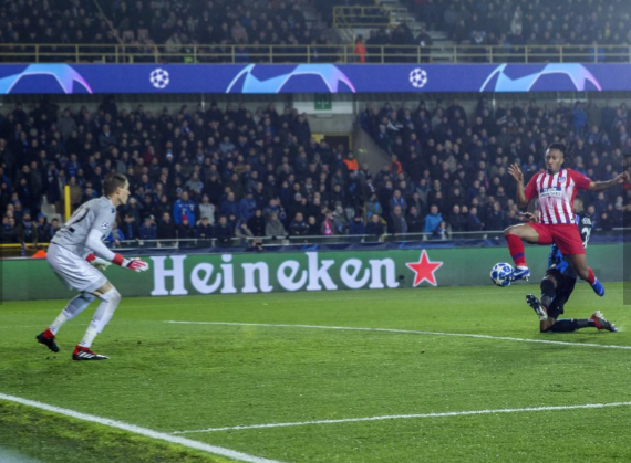 Gelson Martins no tuvo suerte de cara al gol.