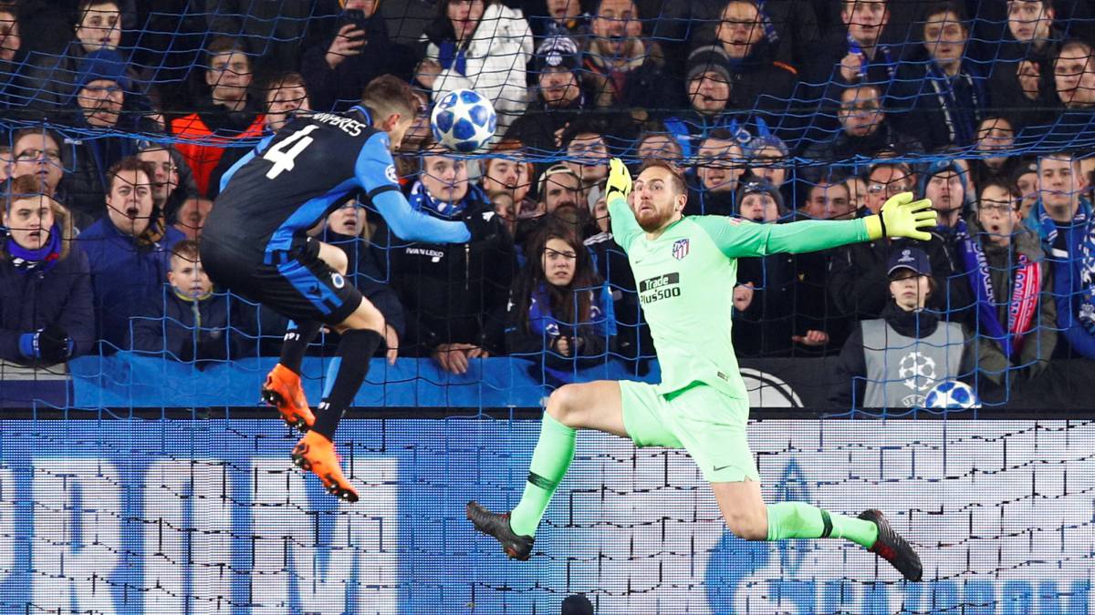 Paradón de Oblak que evitó la derrota.