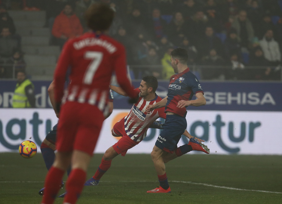Gol de Koke que cerraba el marcador en su partido oficial 400 con el Atleti. 