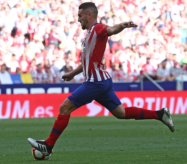 Gol de Koke tras rebotar en un contrario antes de entrar.