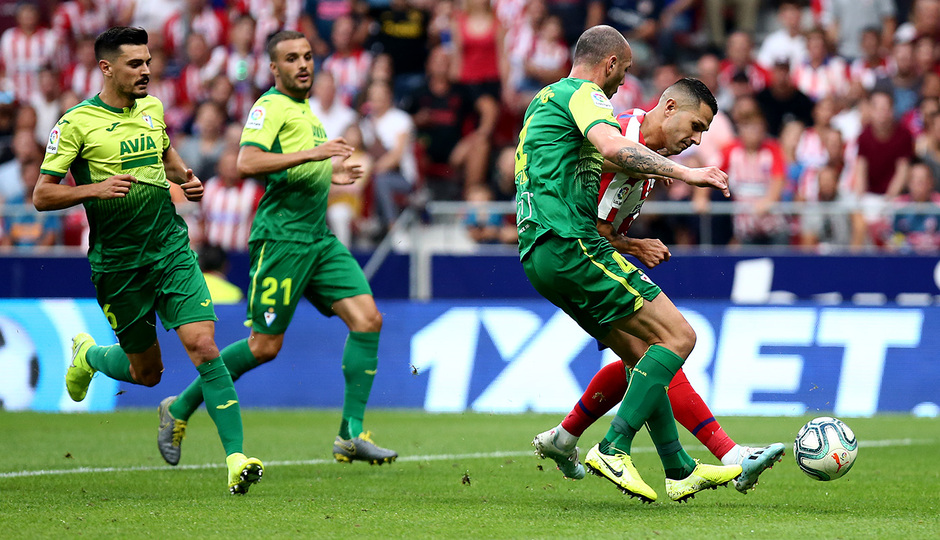 Toque suave de Vitolo a la red que suponía el empate.