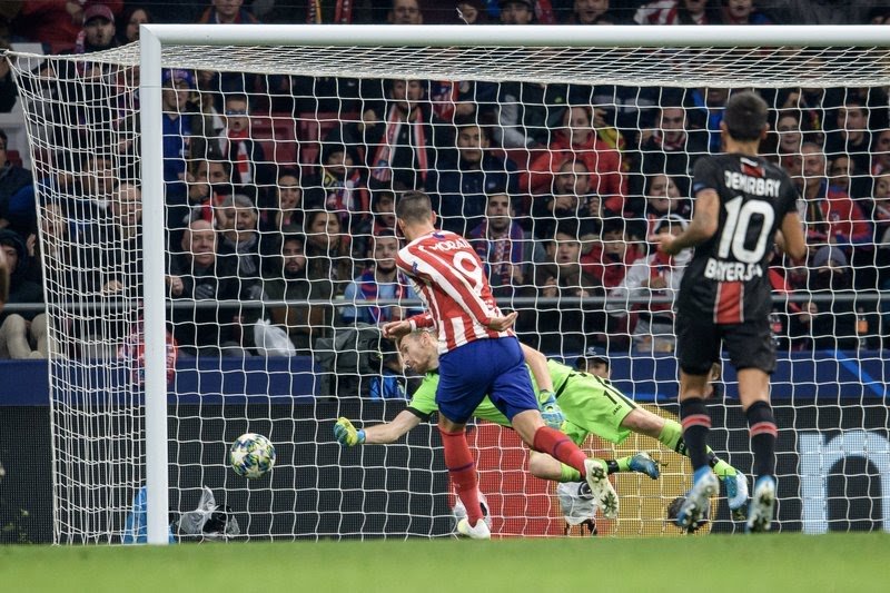 Morata marcó de cabeza el gol de la importante victoria.
