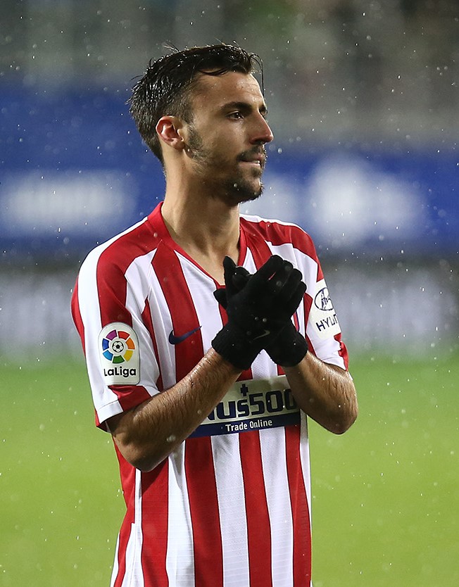 Óscar Clemente debutó con el Atleti.