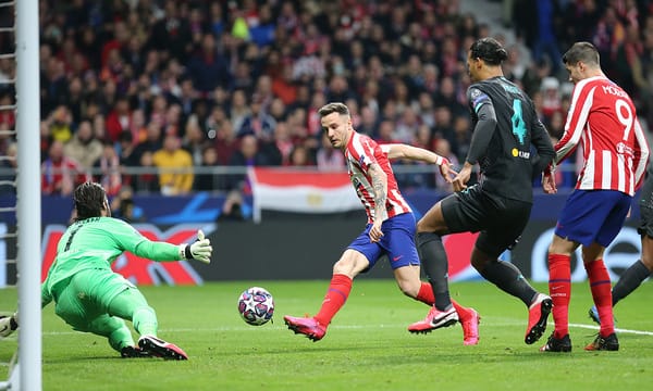 Gol de Saúl al inicio del partido que acabó siendo definitivo.
