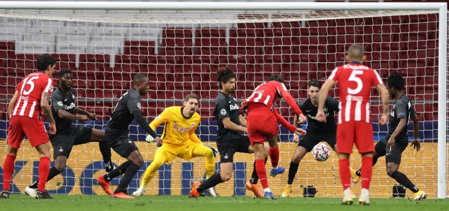 Gol de la victoria de João Félix tras un excelente control.