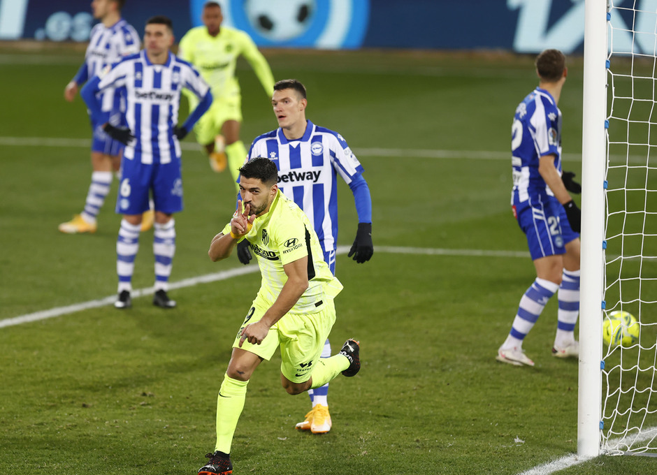 Min. 90 - Luis Suárez marcó el gol de la victoria in-extremis.