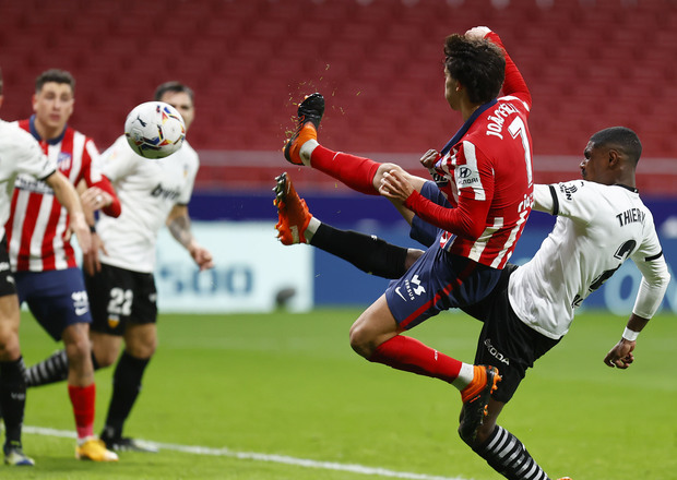 Min. 23 - Gol de João Félix que suponía el empate en ese momento. 