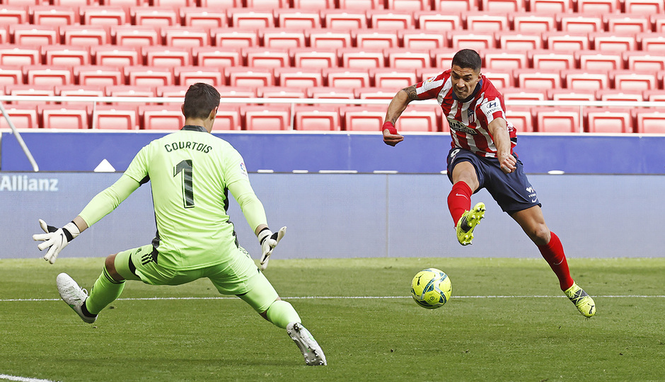 Min.  15 - Definición sobresaliente de Luis Suárez para abrir el marcador.