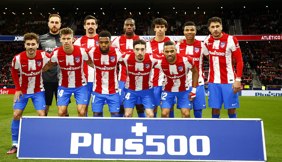 Equipo que saltó al Wanda Metropolitano y consiguió la sexta victoria consecutiva en Liga.