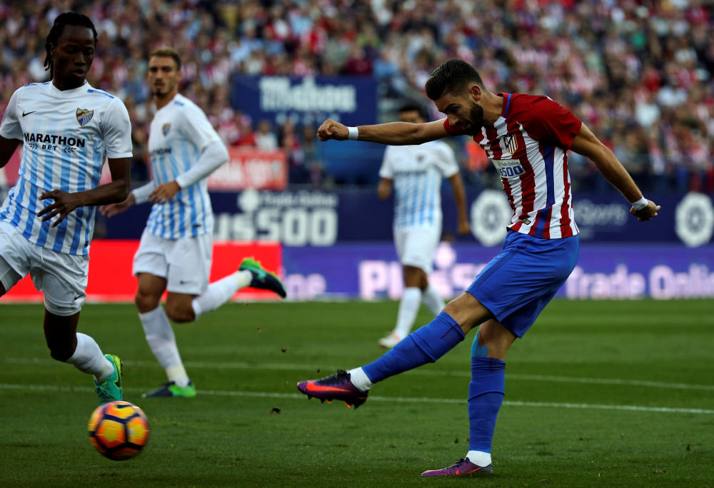 Carrasco inauguró el marcador al inicio del partido