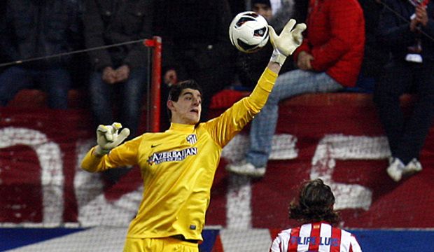 Courtois estuvo de nuevo enorme contra el Valencia Courtois estuvo de nuevo enorme contra el Valencia