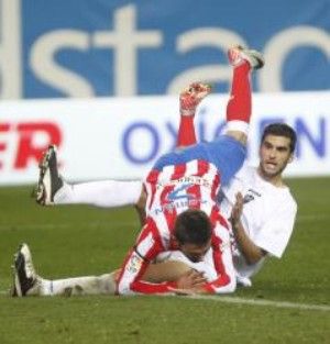 Adrián cae en picado igual que un triste Atleti copero Adrián cae en picado igual que un triste Atleti copero
