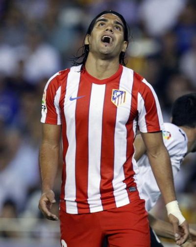 Falcao no pudo marcar en su debut con el Atleti
