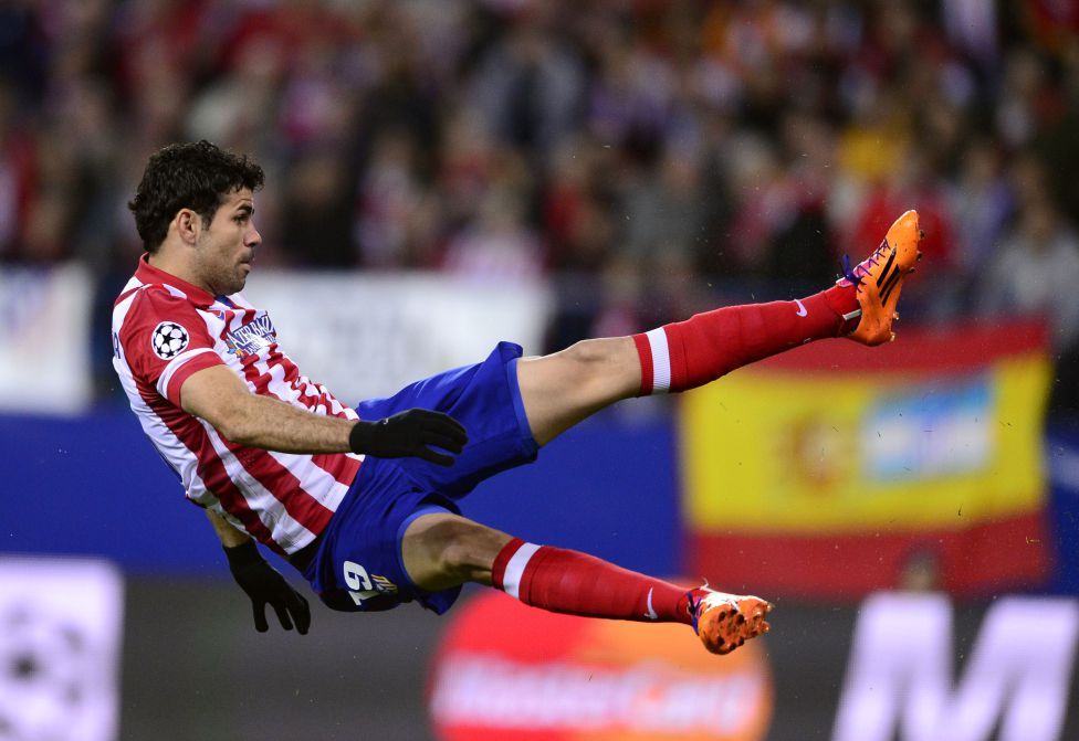 Diego Costa abrió el marcador a lo Karate Kid Diego Costa abrió el marcador a lo Karete Kid
