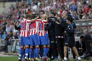 El Atleti celebra la vuelta a la Europa League un año después de ser el primer campeón El Atleti celebra la vuelta a la Europa League un año después de ser el primer campeón