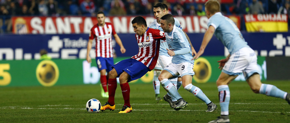 Golazo de Correa que llegó demasiado tarde para poder remontar Golazo de Correa que llegó demasiado tarde para poder remontar