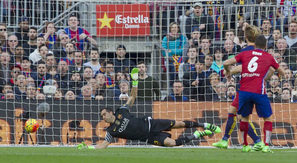 Gol de Koke que adelantaba al Atleti, pero que no fue suficiente para ganar Gol de Koke que adelantaba al Atleti, pero que no fue suficiente para ganar