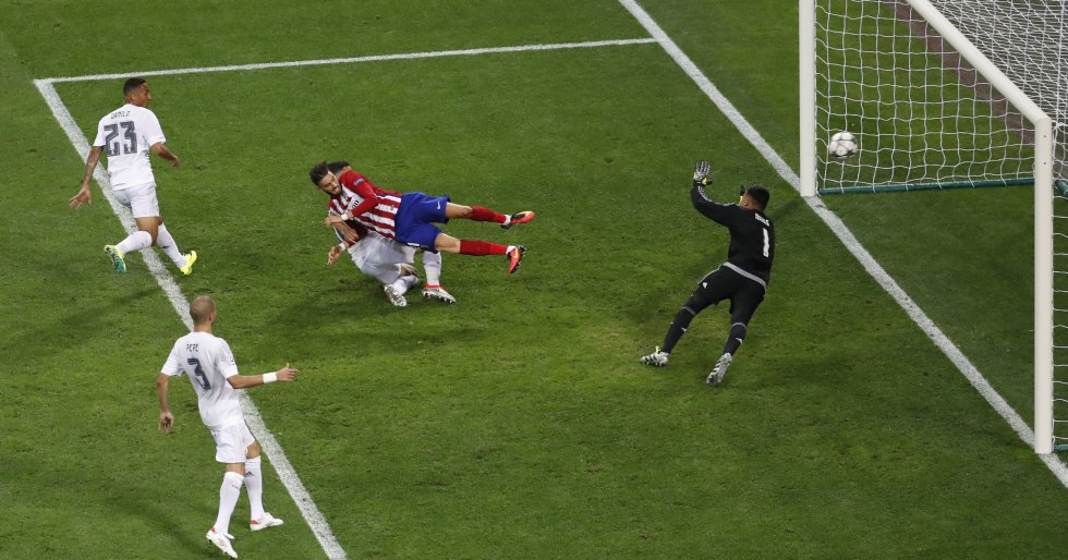 Gol de Carrasco que llevó el partido a la prórroga Gol de Carrasco que llevó el partido a la prórroga