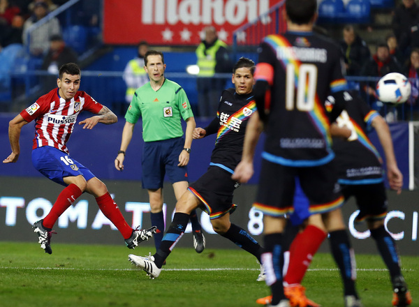 Correa abrió el marcador con este gran derechazo Correa abrió el marcador con este gran derechazo