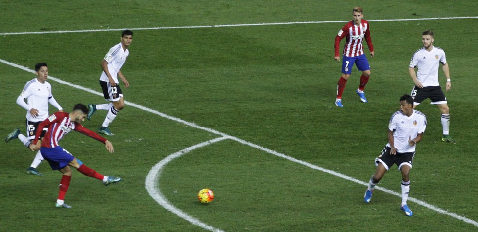 Golazo de Ferreira Carrasco tras una gran jugada personal Golazo de Ferreira Carrasco tras una gran jugada personal