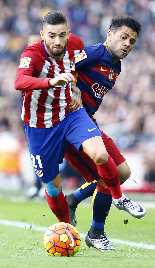 Gran partido de Carrasco que tuvo en tensión al Nou Camp con sus explosivas arrancadas Gran partido de Carrasco que tuvo en tensión al Nou Camp con sus explosivas arrancadas