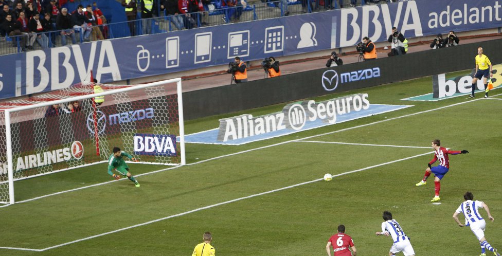 Griezmann cerró la cuenta de penalti Griezmann cerró la cuenta de penalti