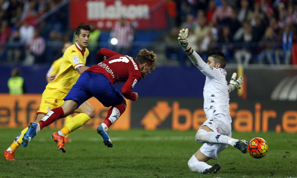 Griezmann marca in extremis el gol que decidió el partido Griezmann marca in extremis el gol que decidió el partido