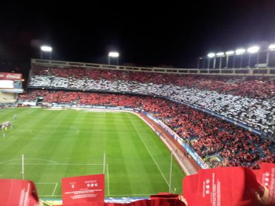 Gran mosaico rojiblanco en el Calderón. La fiesta continúa. 
