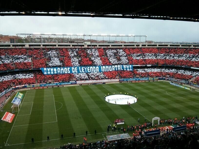 Espectacular mosaico para conmemorar los 110 años de historia. Espectacular mosaico para conmemorar los 110 años de historia.