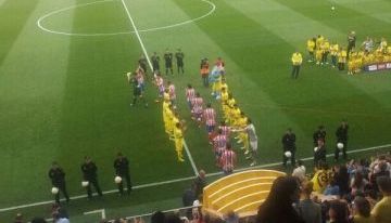 Pasillo del Villareal al Campeón de la Europa League 2012 Pasillo del Villareal al Campeón de la Europa League 2012