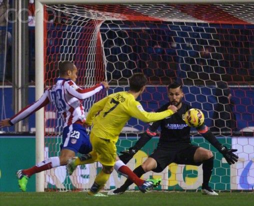 Este gol de Vietto supuso la primera derrota en casa en 2014 y en más de año y medio Este gol de Vietto supuso la primera derrota en casa en 2014 y en más de año y medio