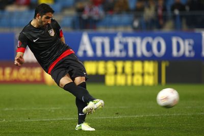 Raúl García marcó el gol de la victoria ante un flojo Happoel de Tel Aviv Raúl García marcó el gol de la victoria ante un flojo Happoel de Tel Aviv