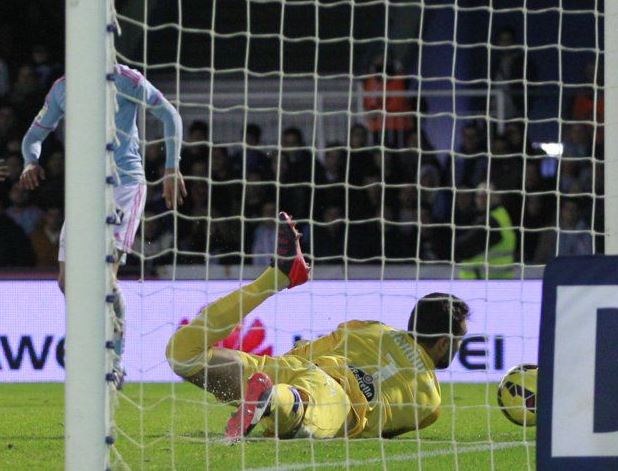 Sergio Sánchez fue decisivo de nuevo evitando el empate rojiblanco