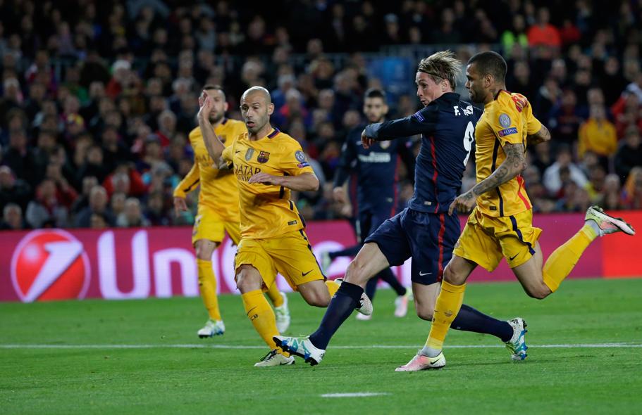 Torres adelantó al Atleti tras un gran pase de Koke Torres adelantó al Atleti tras un gran pase de Koke