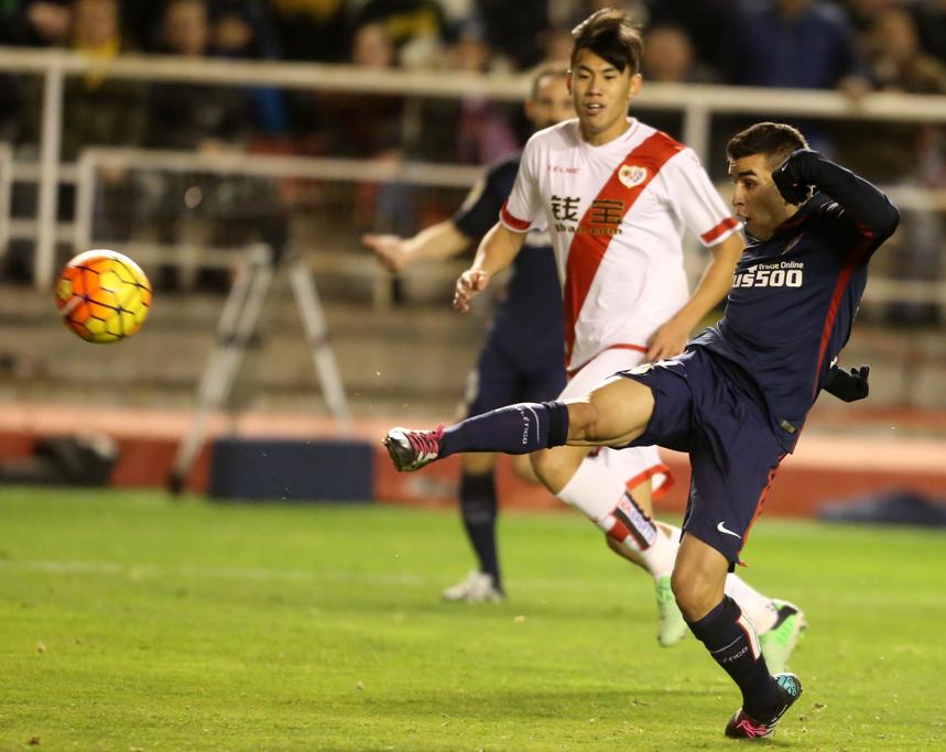 Gol decisivo de Correa que abrió el marcador al límite del tiempo reglamentario