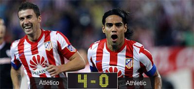 Nueva goleada a los leones con hat trick de Falcao Nueva goleada a los leones con hat trick de Falcao