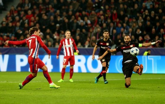 Gol de Griezmann que le convierte en el máximo goleador en Europa del Atleti por delante de Luis Aragonés