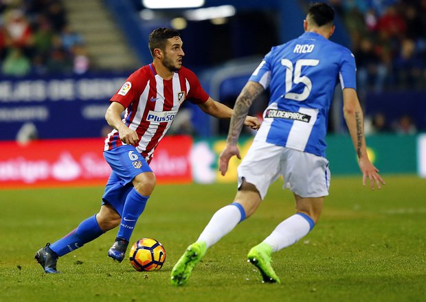 Koke jugó su partido oficial número 300 con el Atleti. ¡Grande Koke!